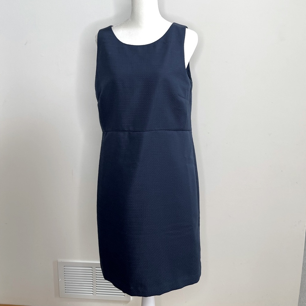 Women’s J Crew Navy Sleeveless Dress